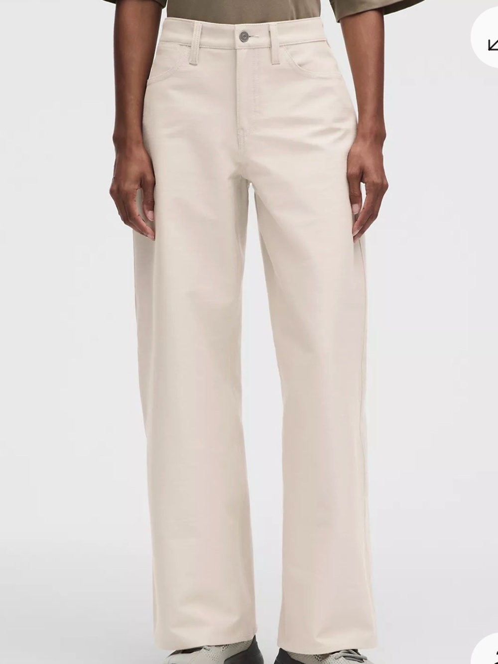 Lululemon EasyFive Low-Rise Classic Wide-Leg Pant women’s size 27
